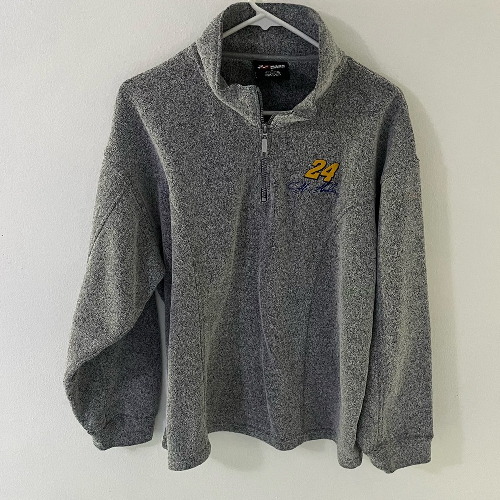 Vintage Chase Authentics #24 Jeff Gordon 1/4 Zip, Size: Large